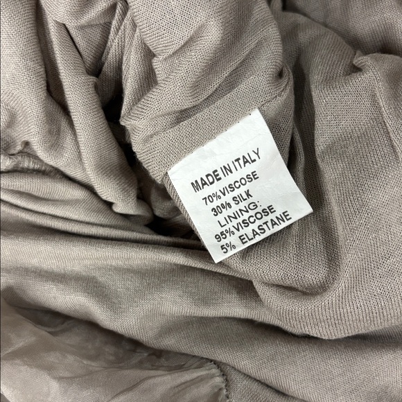 Giusy Silk Blend Top and Wide Leg  Palazzo Pants - Picture 3 of 3